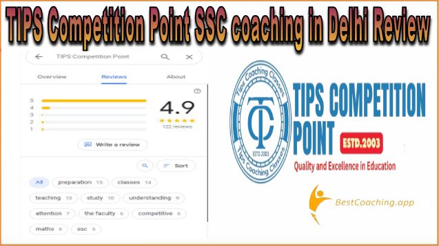 TIPS Competition Point SSC coaching in Delhi Review