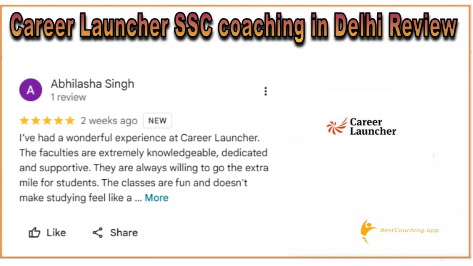 career launcher coaching delhi reviews