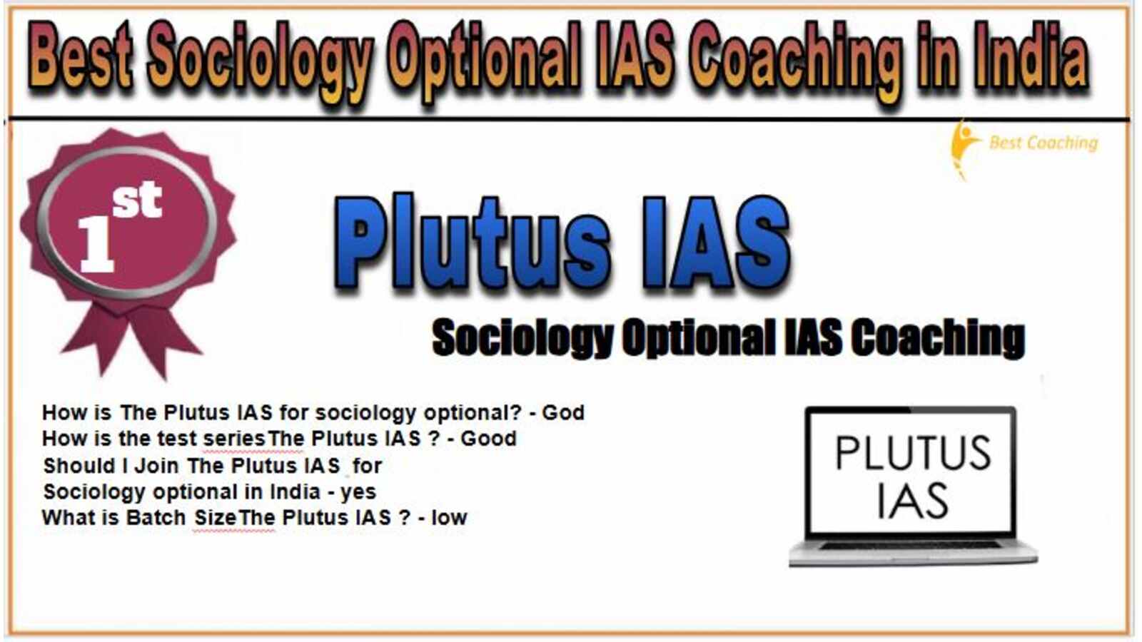 Best Sociology optional IAS Coaching in India