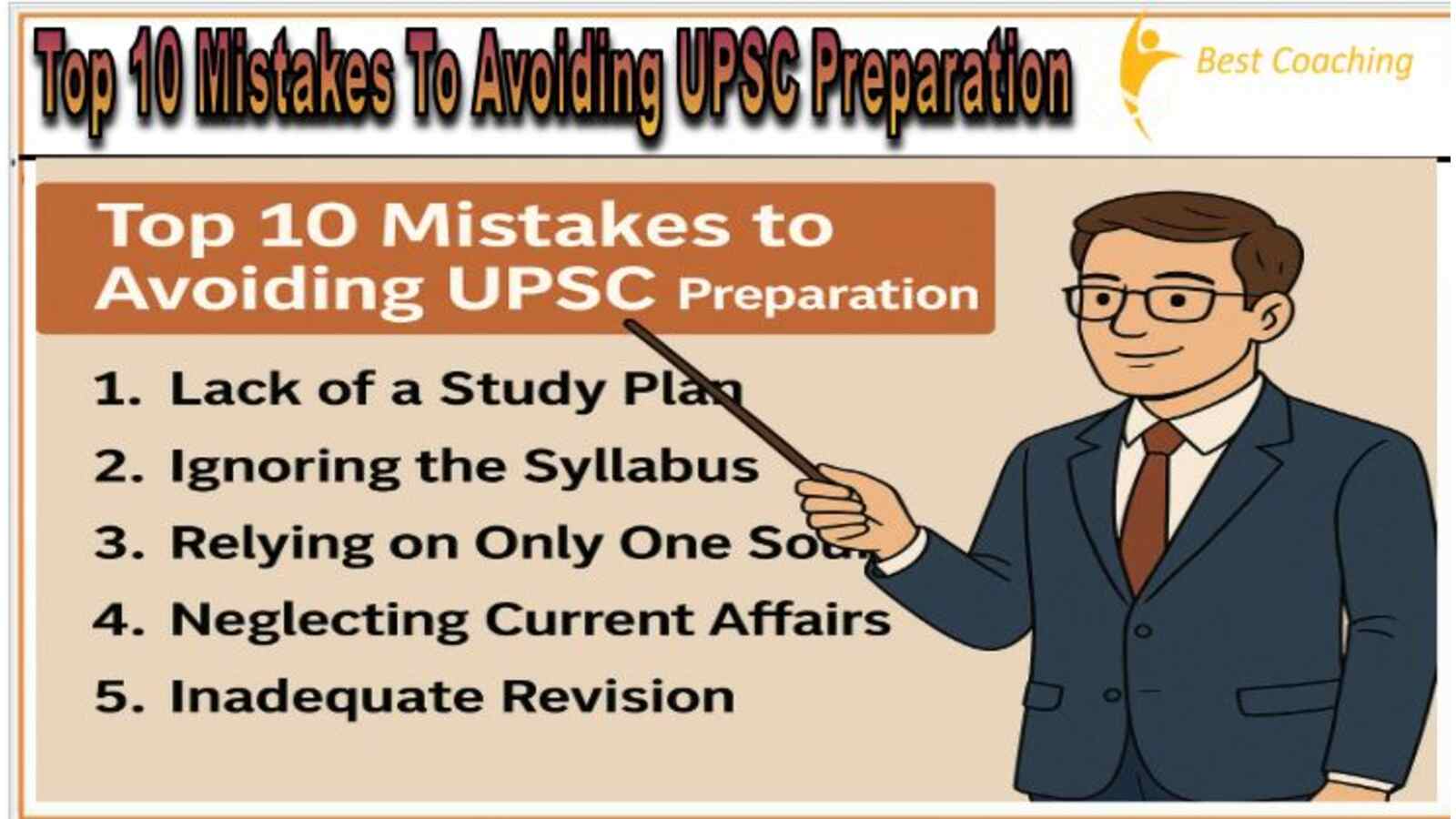 Best 10 Mistakes to avoiding Upsc Preparetion