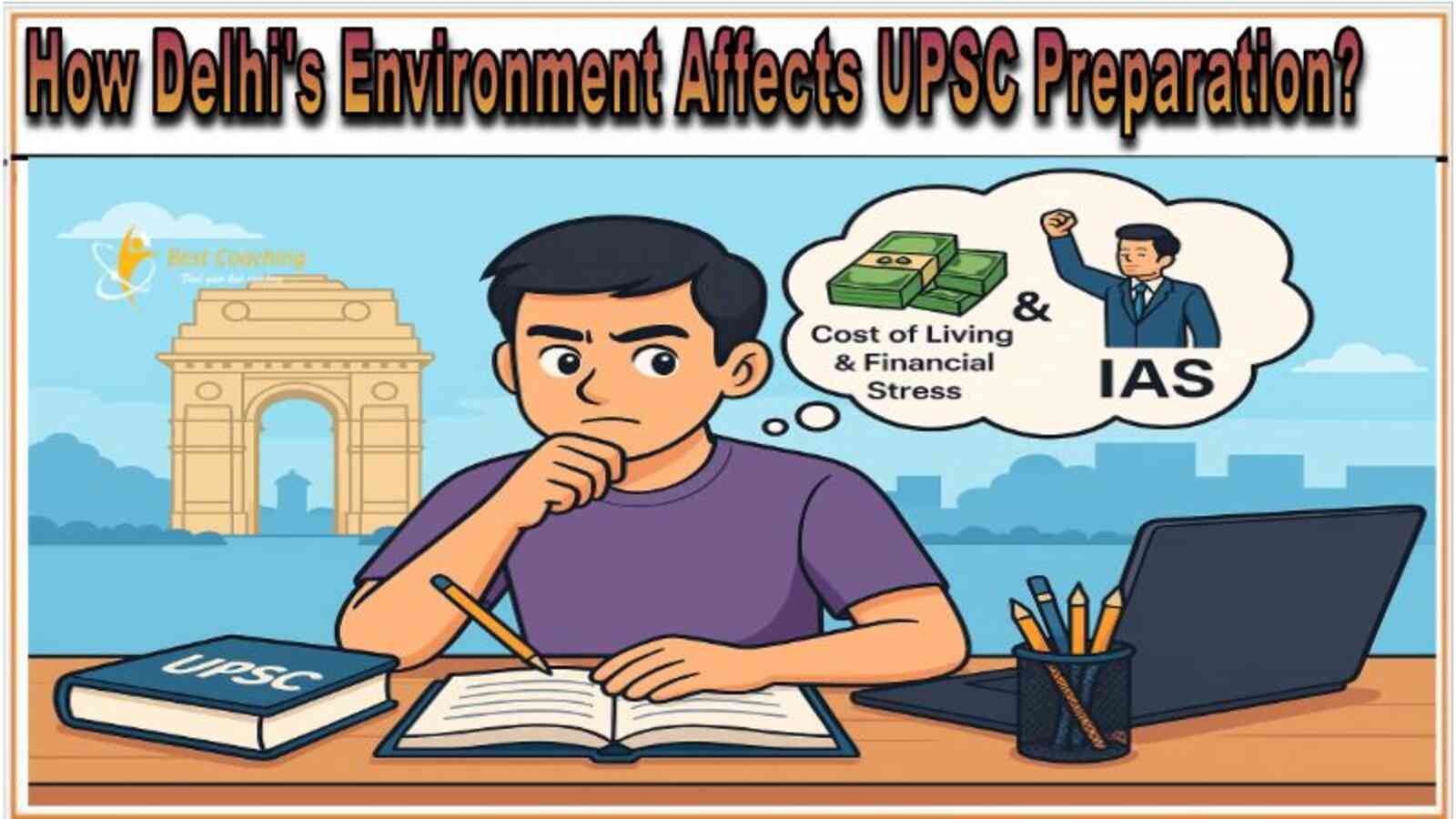 How delhi affects the Civil services prepartion.