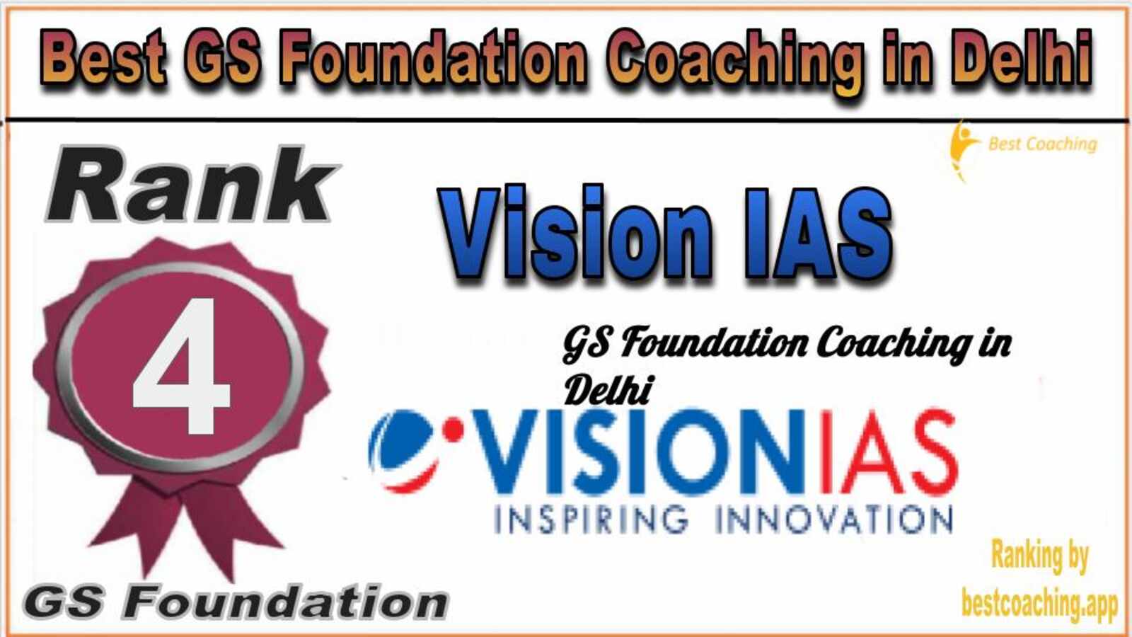 Vision IAS GS Foundation Coaching in Delhi