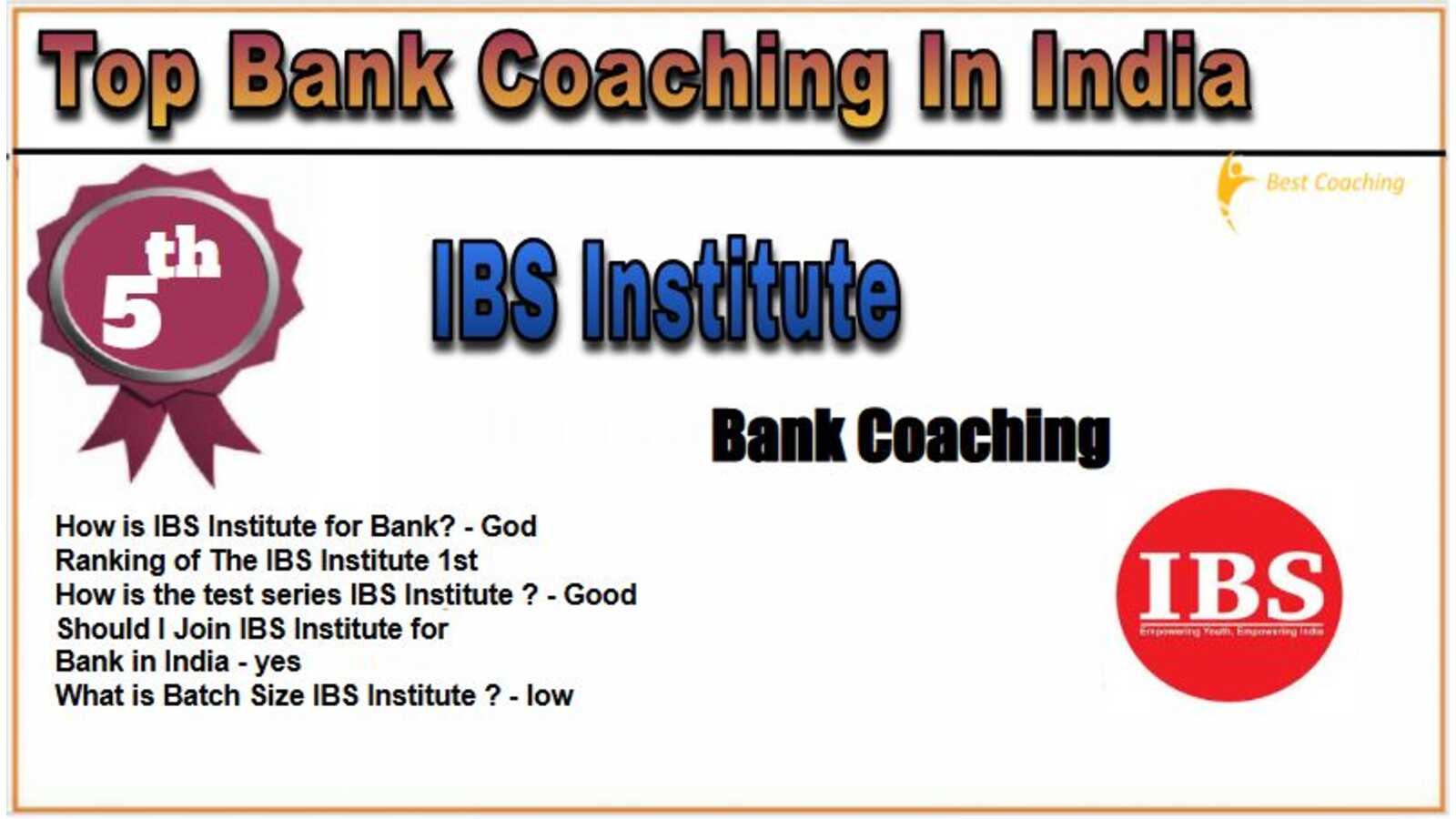 IBS Institute coaching in India IBS Institute coaching in India