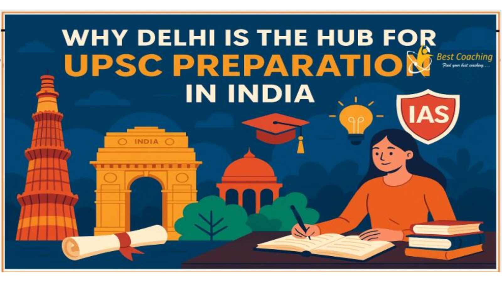 Why Delhi Is Hub For UPSC Preparation