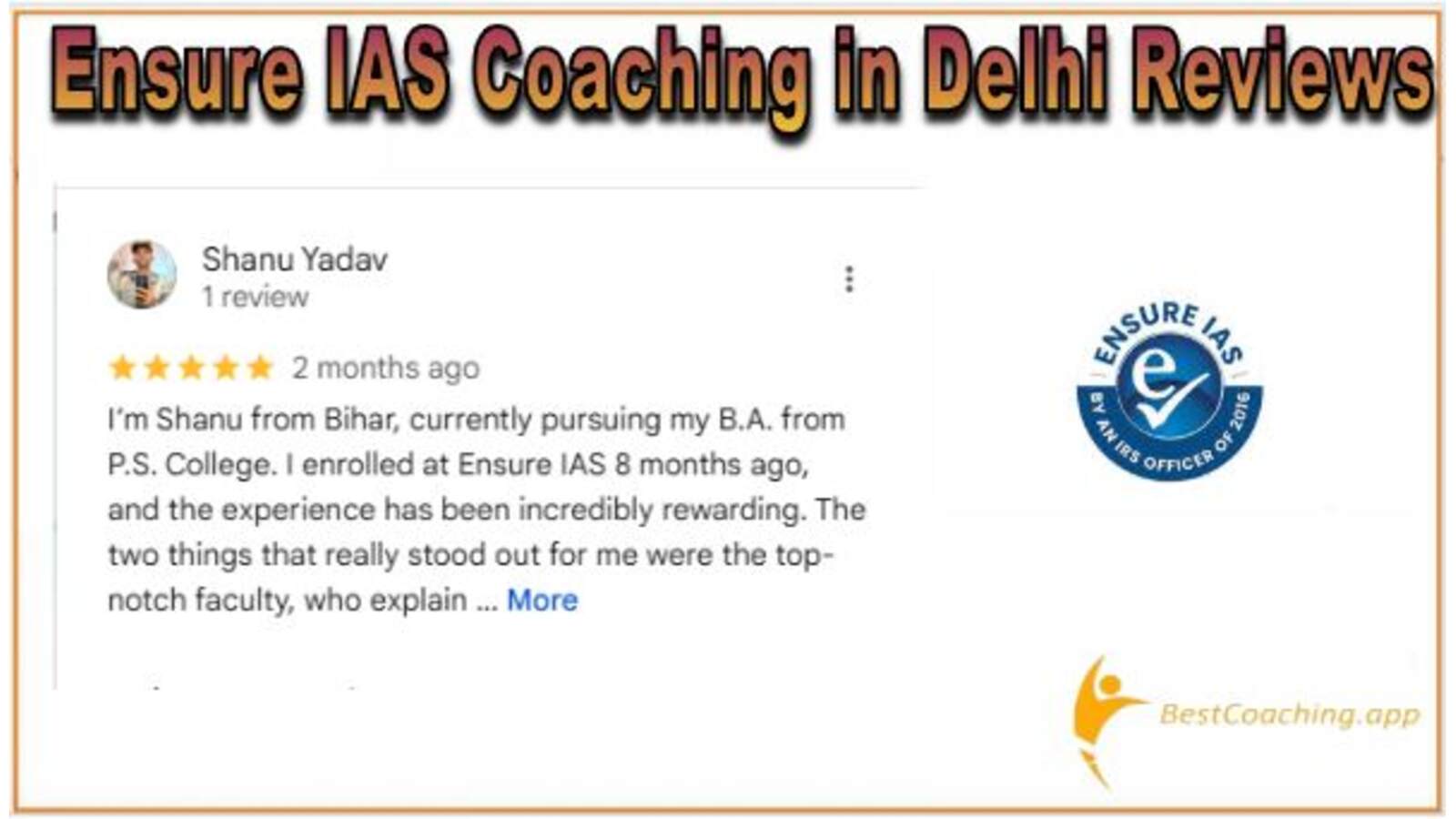 IAS Coaching