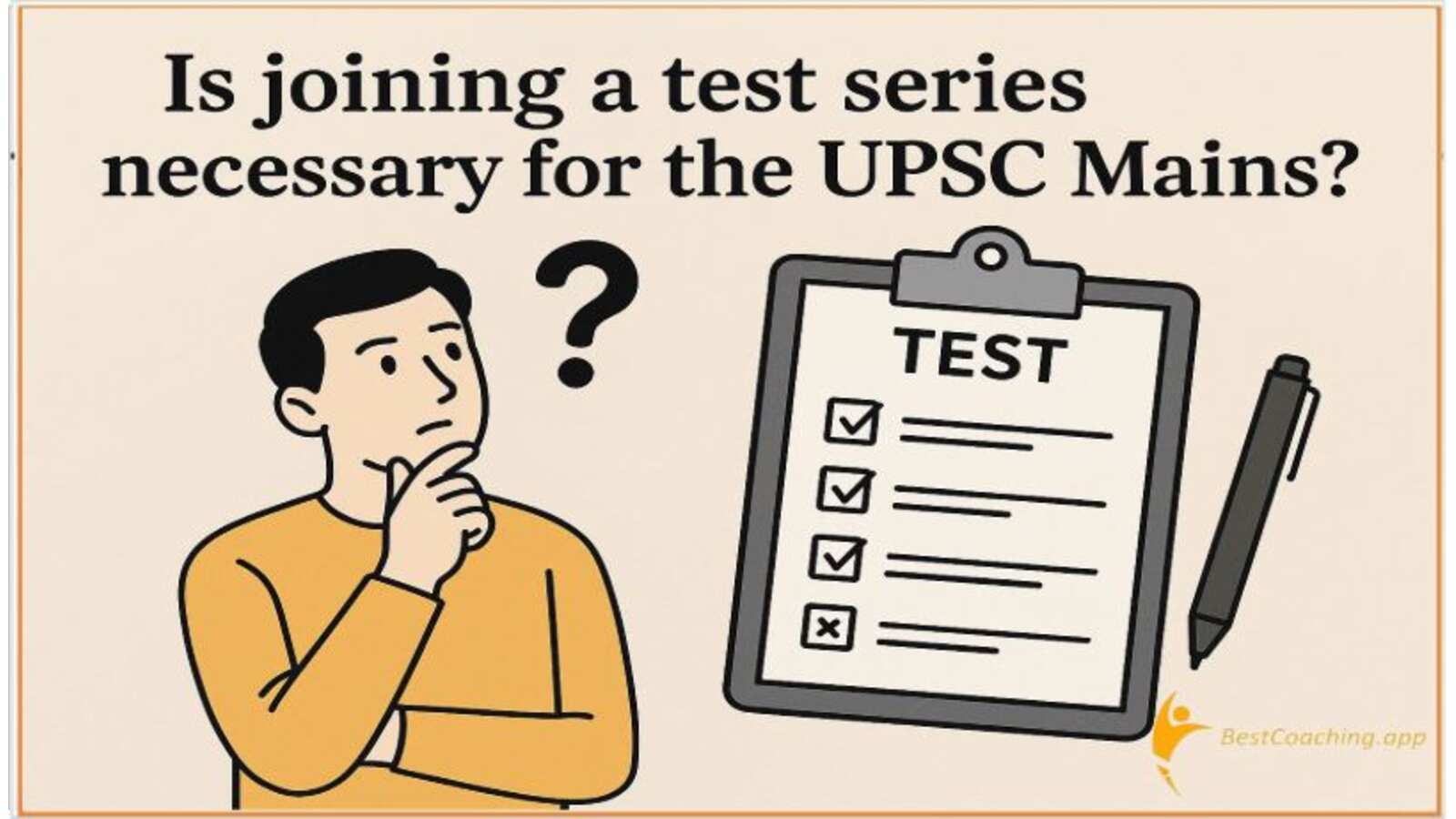 Is joining Test series imaportant for UPSC Mains
