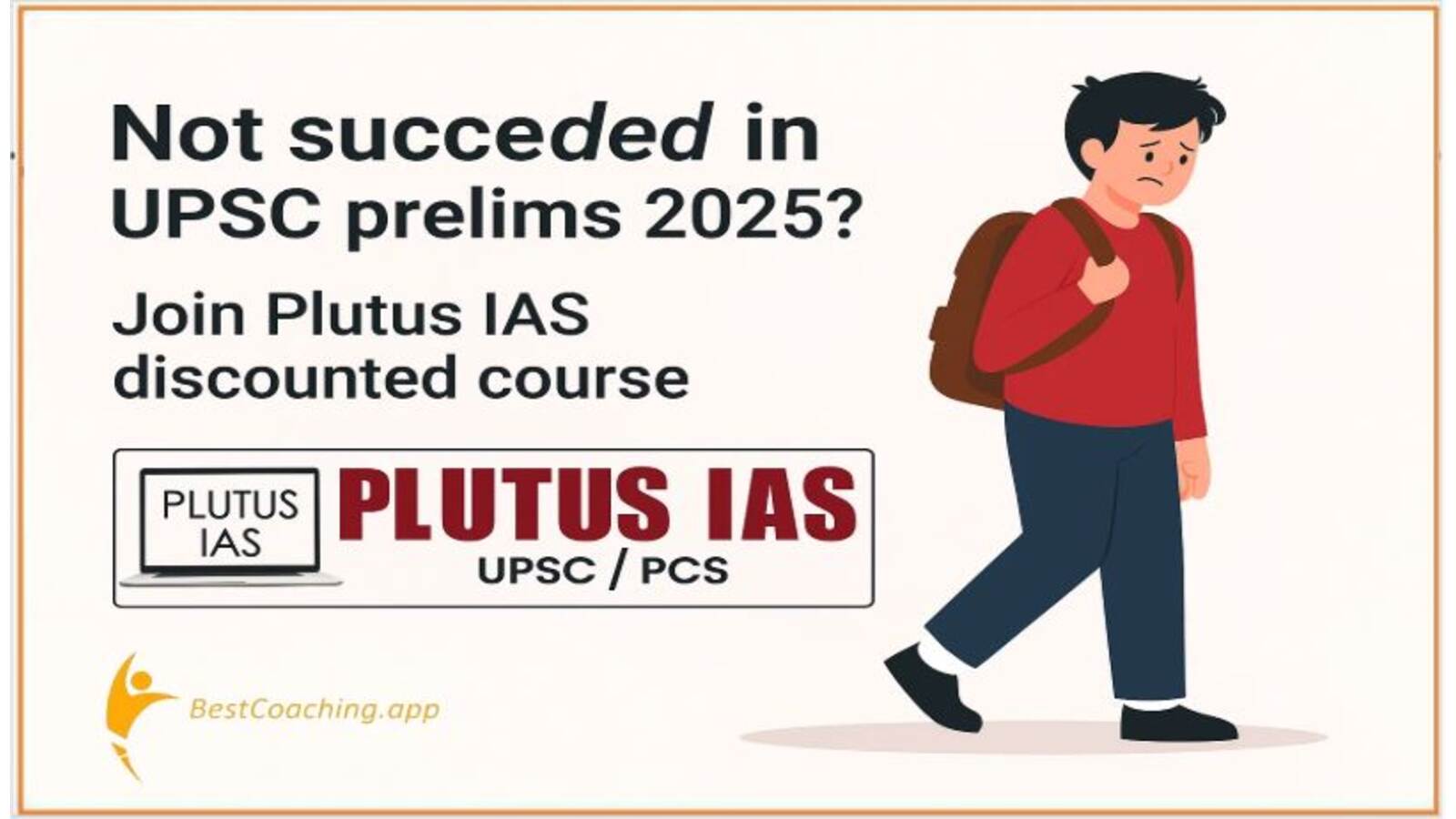 Not succed in Upsc prelims result 2025 join plutus IAS Discount Course
