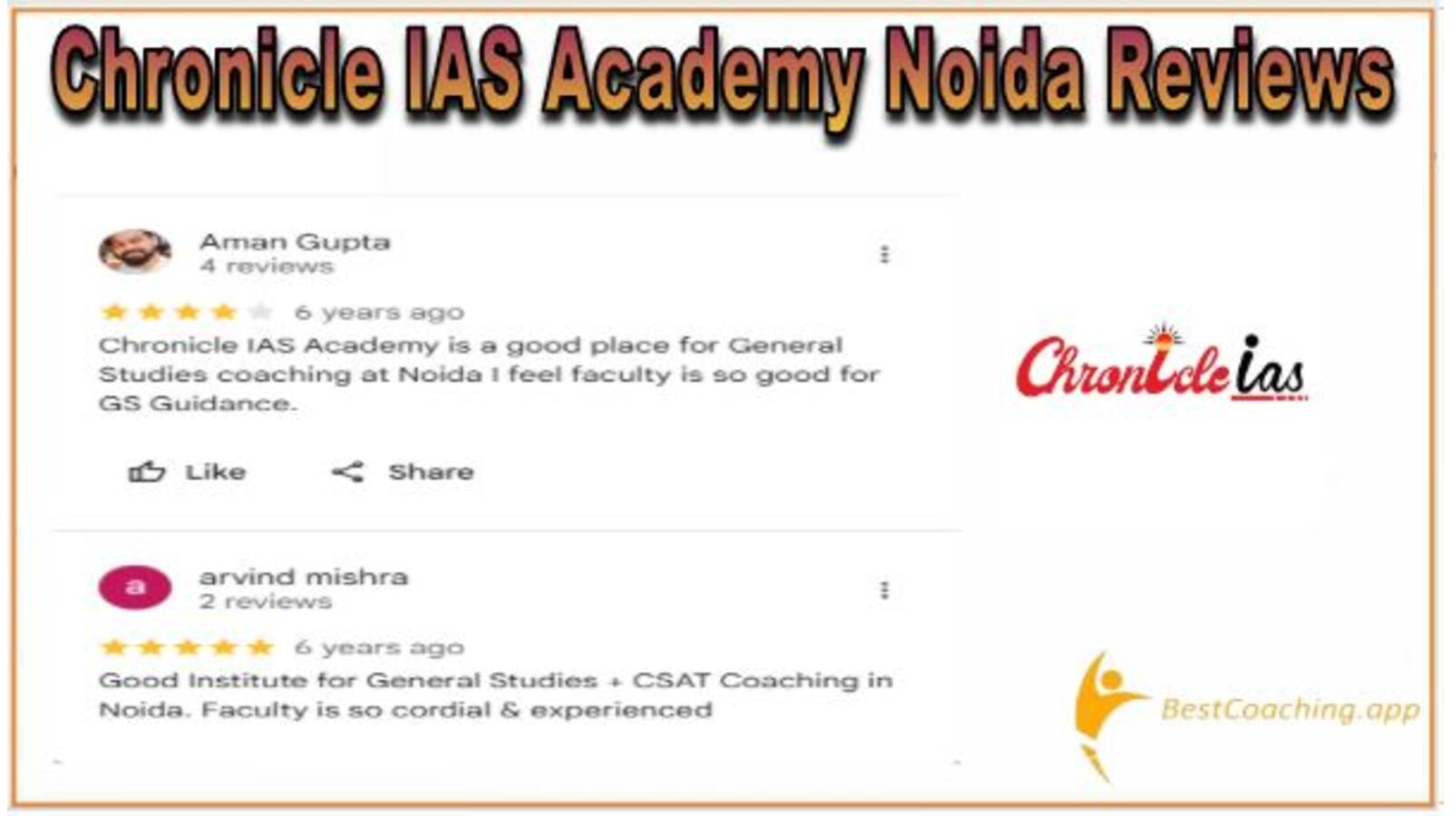 Chronicle IAS Review of Noida