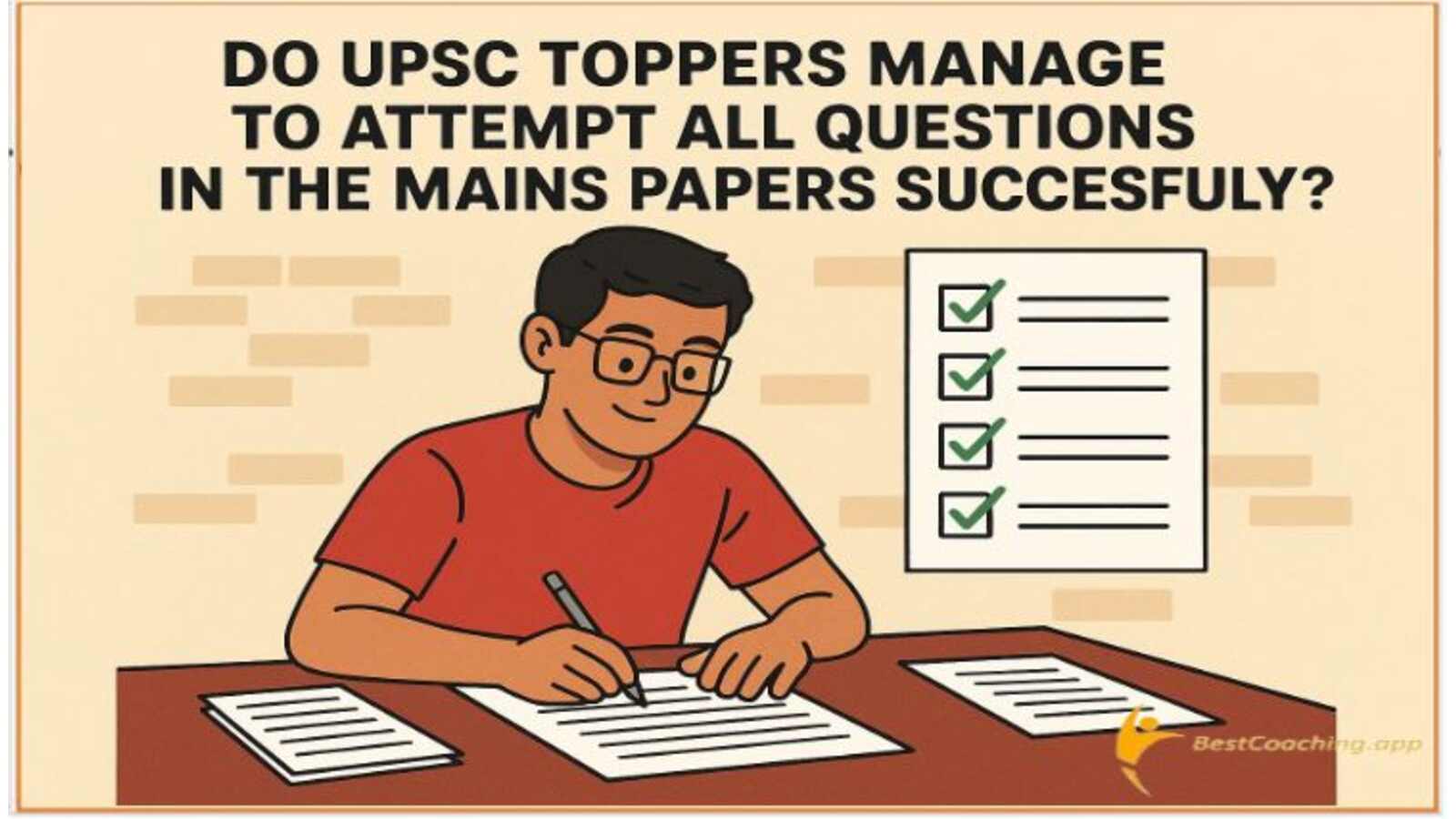 Do UPSC Toppers Manages all Questions