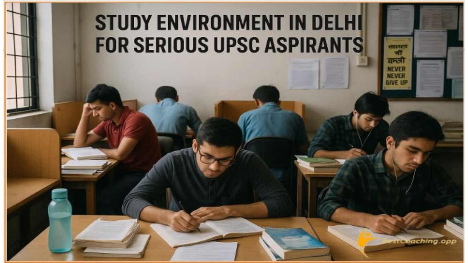 Study environment in delhi for upsc aspirants