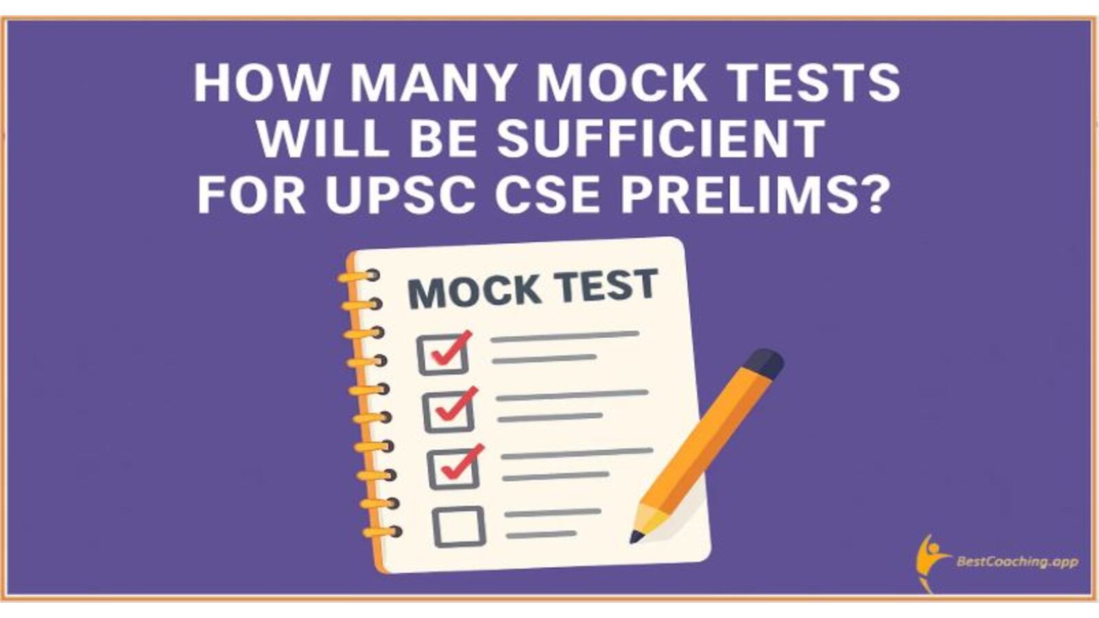 How many mock Test sufficent for upsc cse prelims