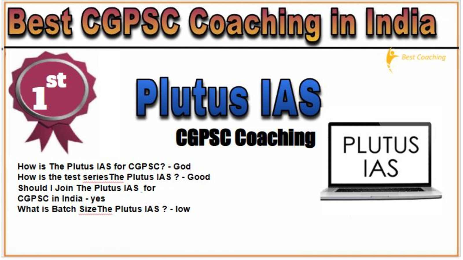 Plutus IAS Best CGPSC Coaching in India Plutus IAS Best CGPSC Coaching in India