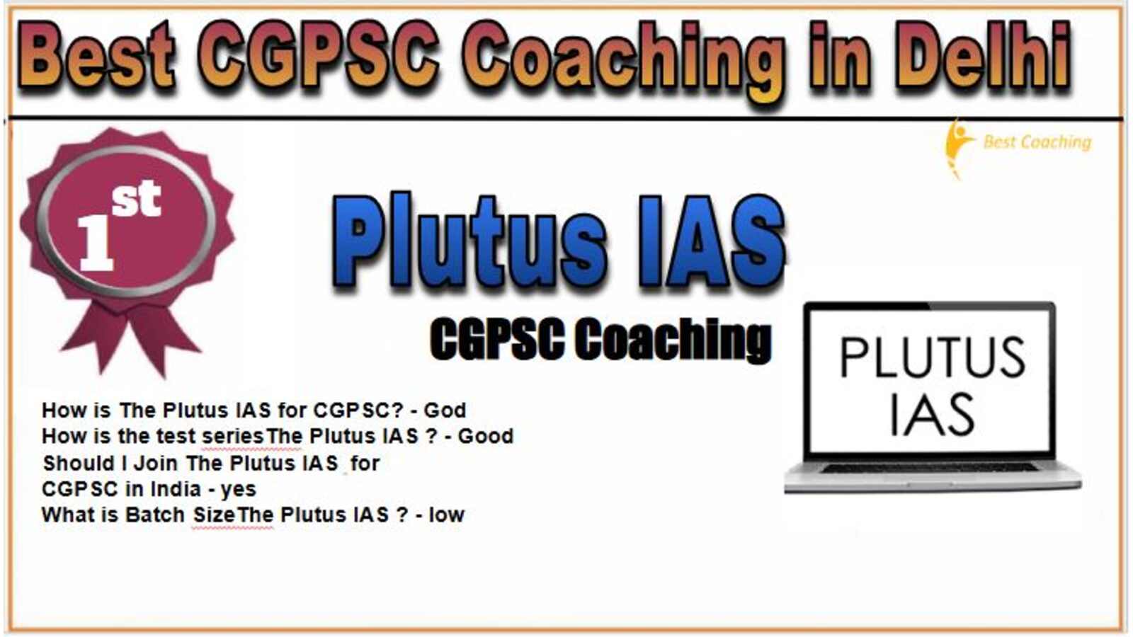 Plutus IAS CGPSC Coaching in Delhi