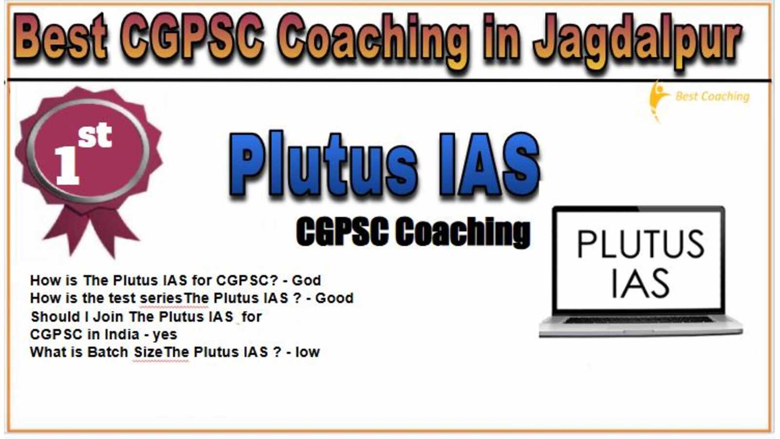Plutus IAS CGPSC Coaching in Jagdalpur