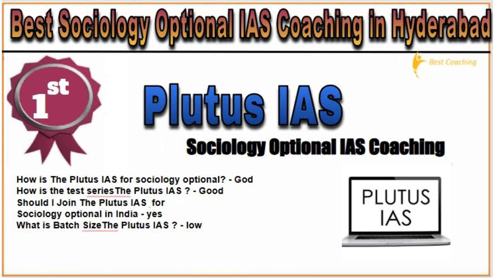 Plutus IAS Socilogy optional Hyderabad
