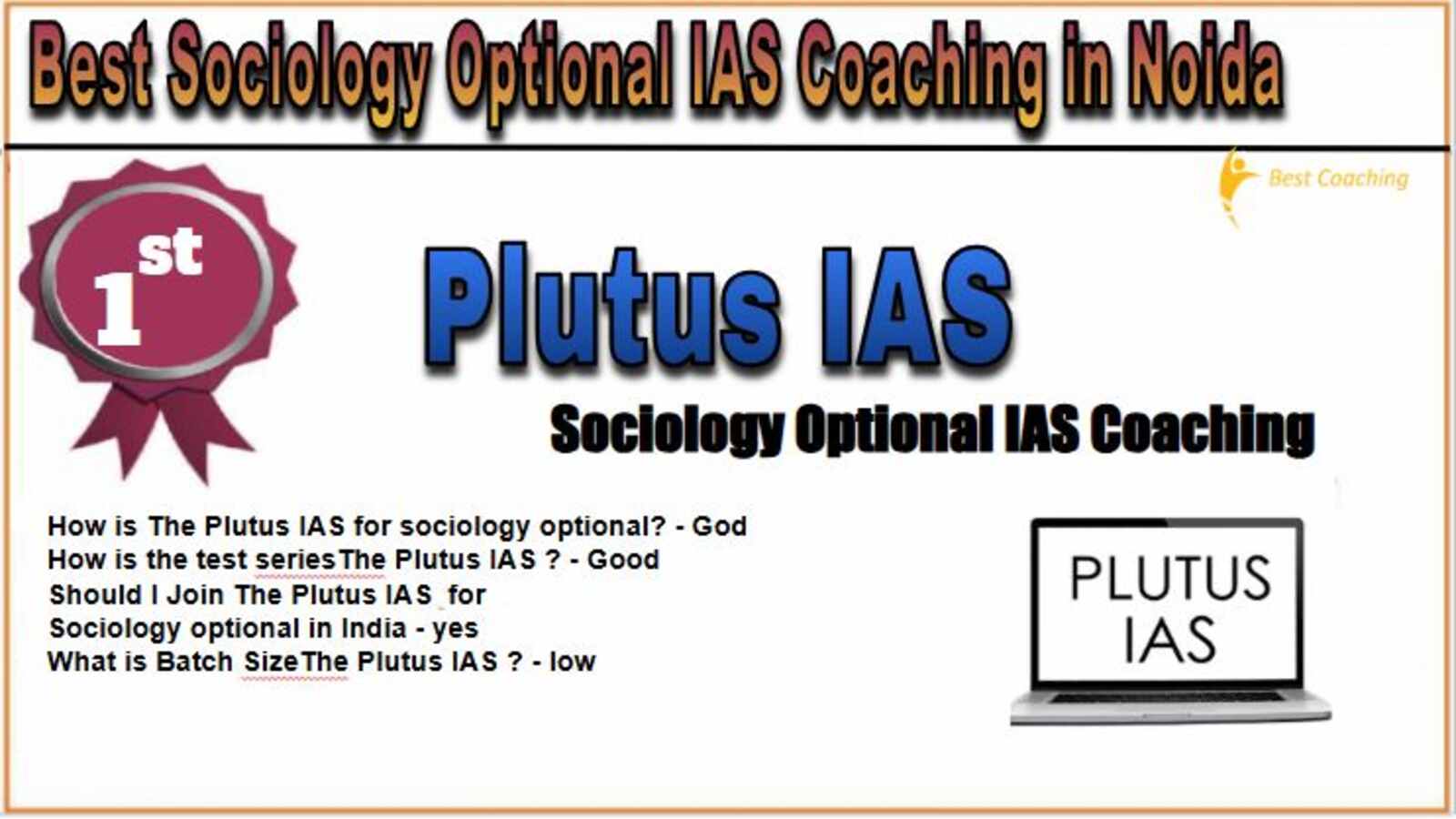 Plutus IAS sociology optional IAS Coaching in Noida