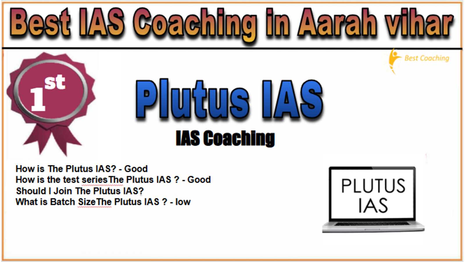 Plutus IAS Coaching in Aarah vihar Plutus IAS Coaching in Aarah vihar
