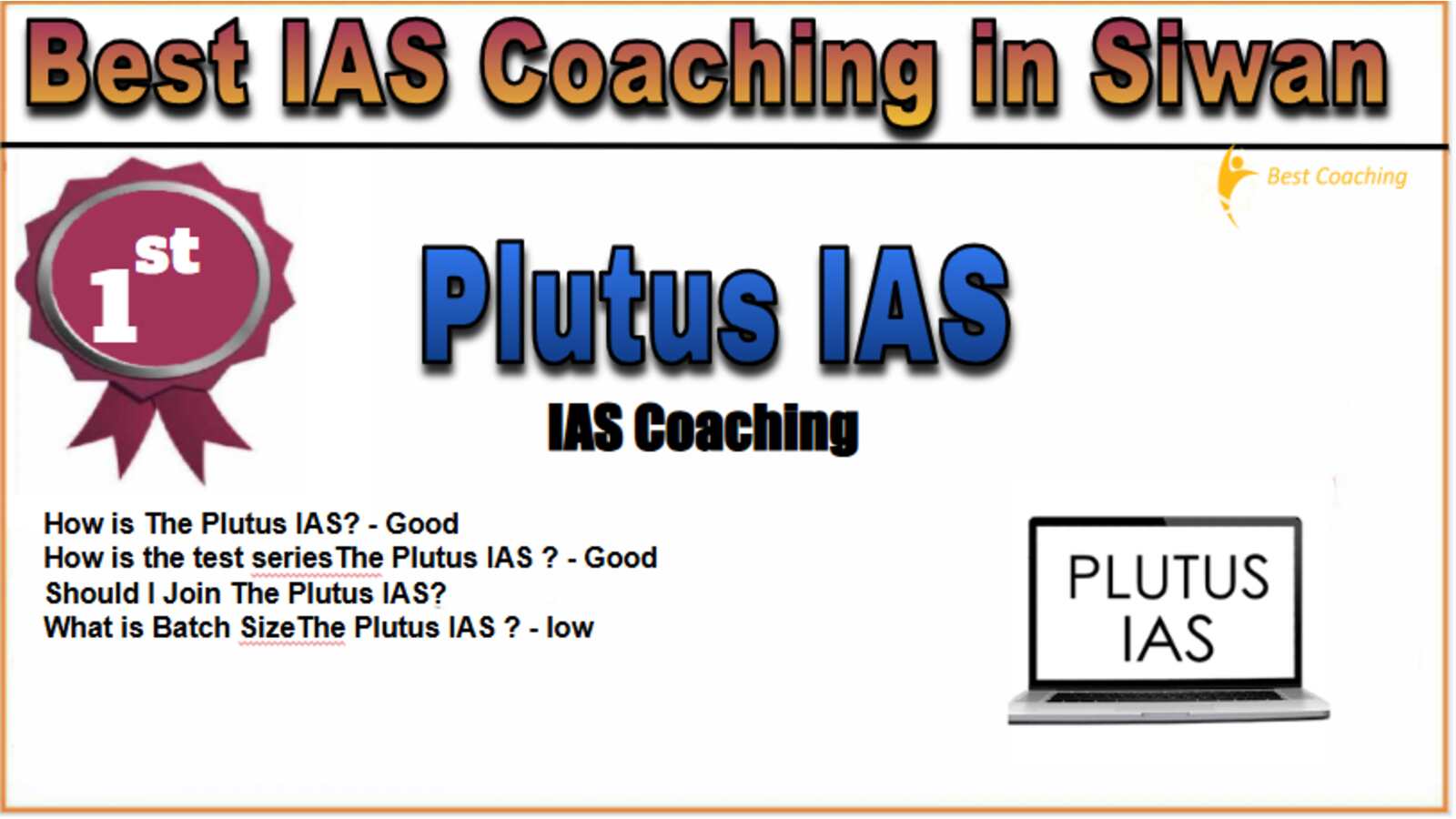 Plutus IAS Coaching in siwan Plutus IAS Coaching in siwan