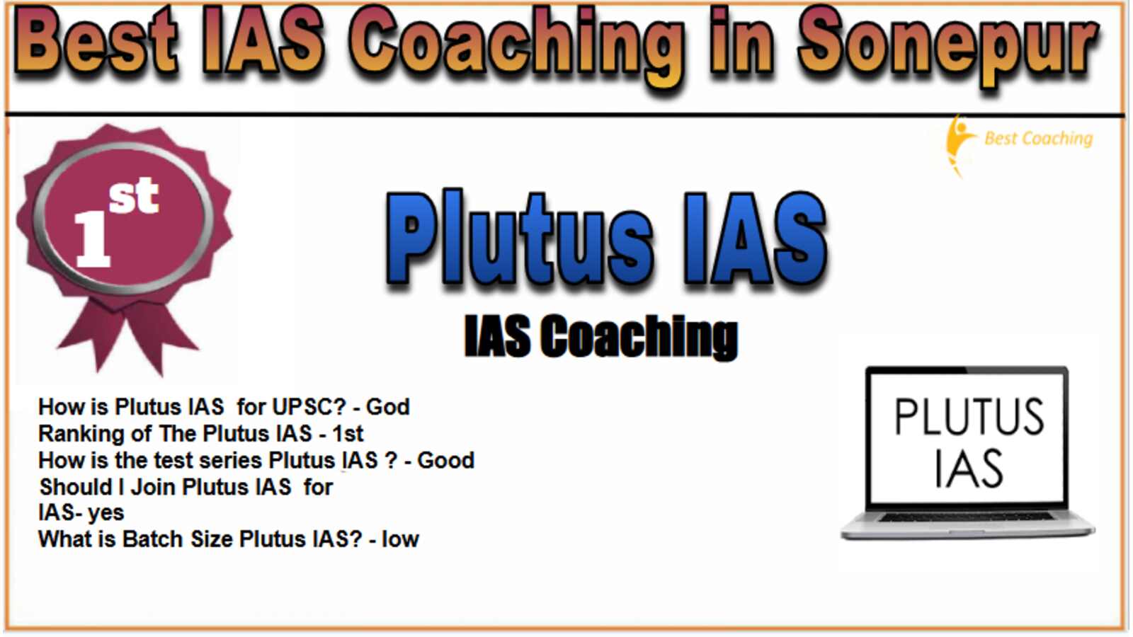 Plutus IAS Coaching in sonepur