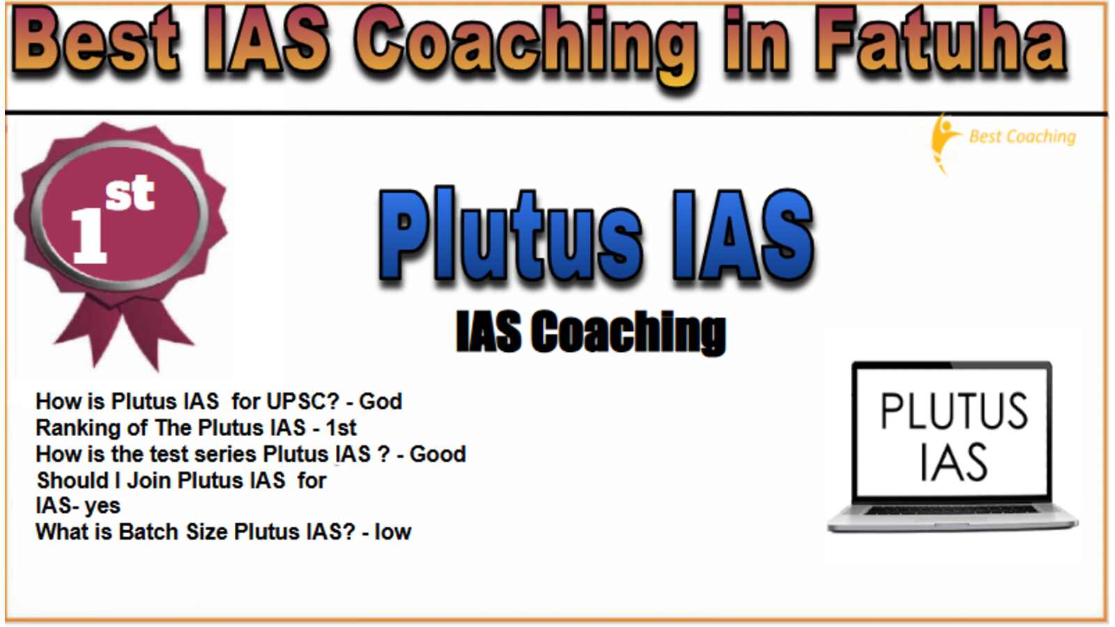Plutus IAS Coaching in fatuha