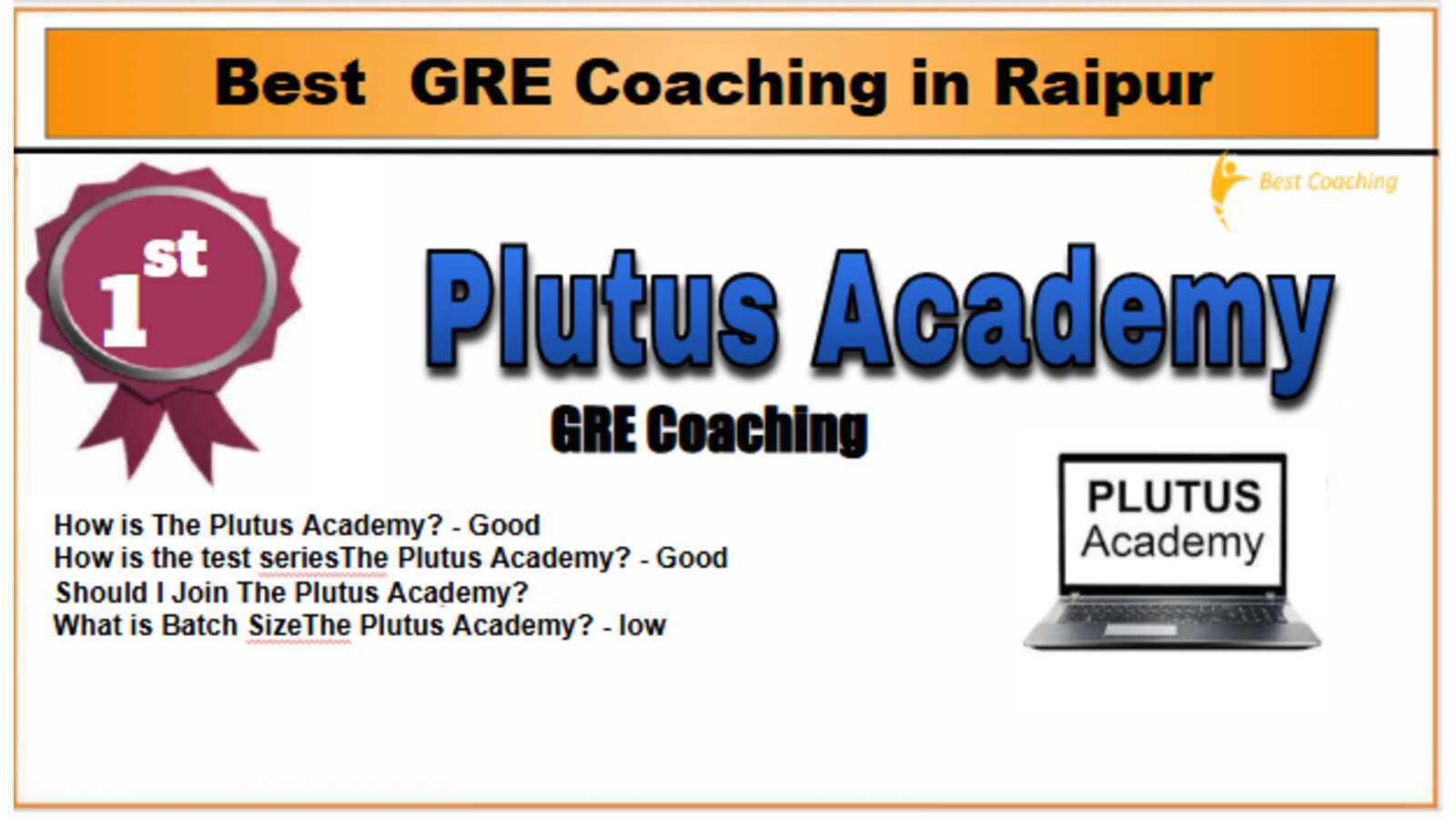 Plutus academy GRE Coaching in raipur